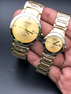 Rado Jubile Golden Colour Couple Watch
