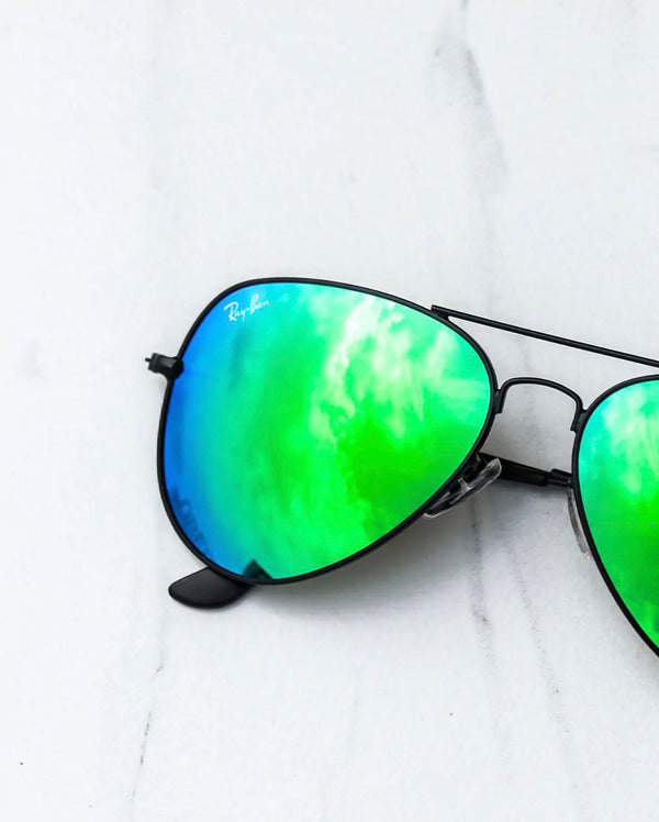 Ray Ban Aviator Polarized Sunglasses –