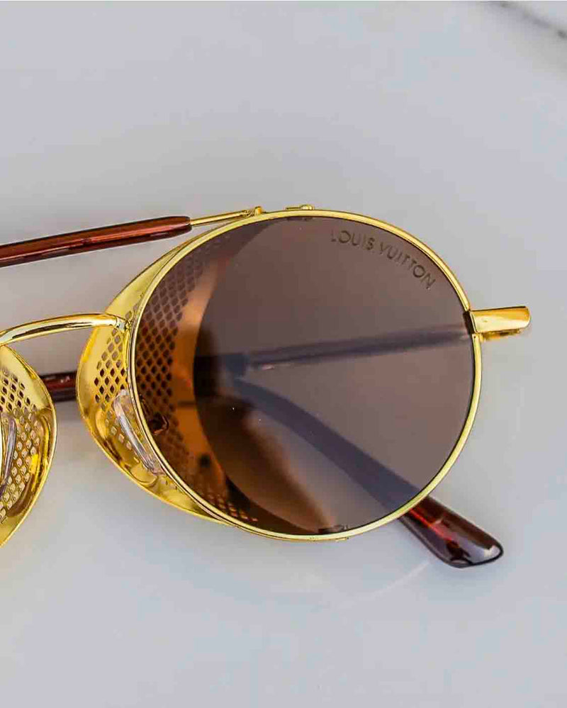 Louis Vuitton Golden Aviator Sunglass