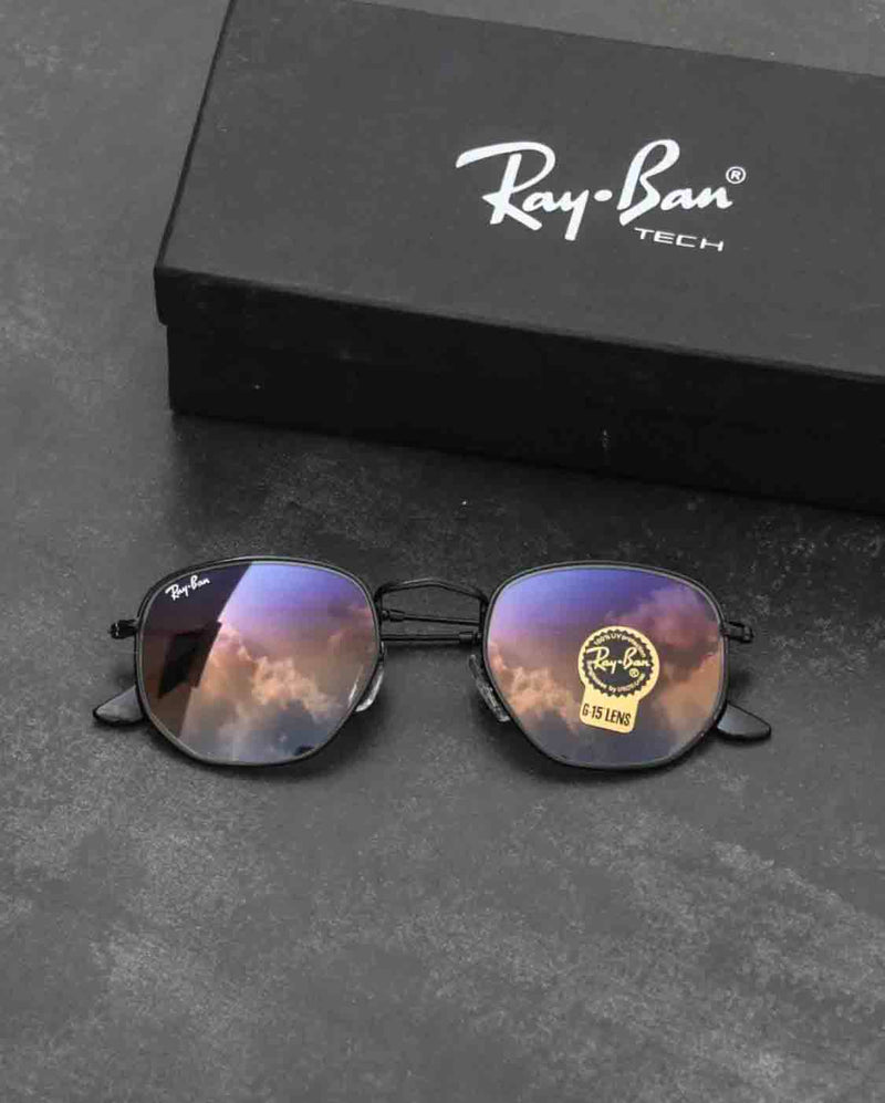 Rayban  Hexagonal B2 Mercury Sunglasses
