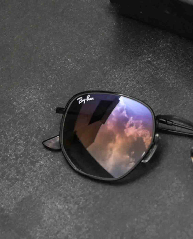 Rayban  Hexagonal B2 Mercury Sunglasses