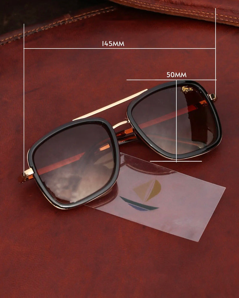Lacoste Rectangular Wayfarer Sunglasses