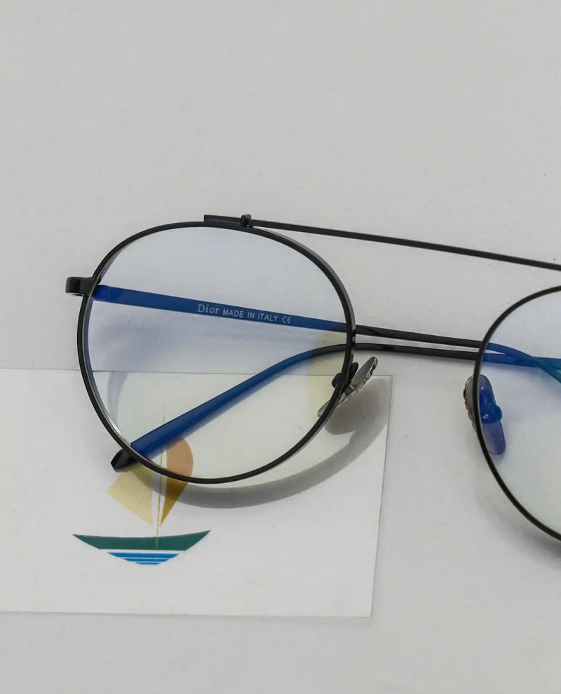 Dior Rounds Transparent Frame Sunglasses