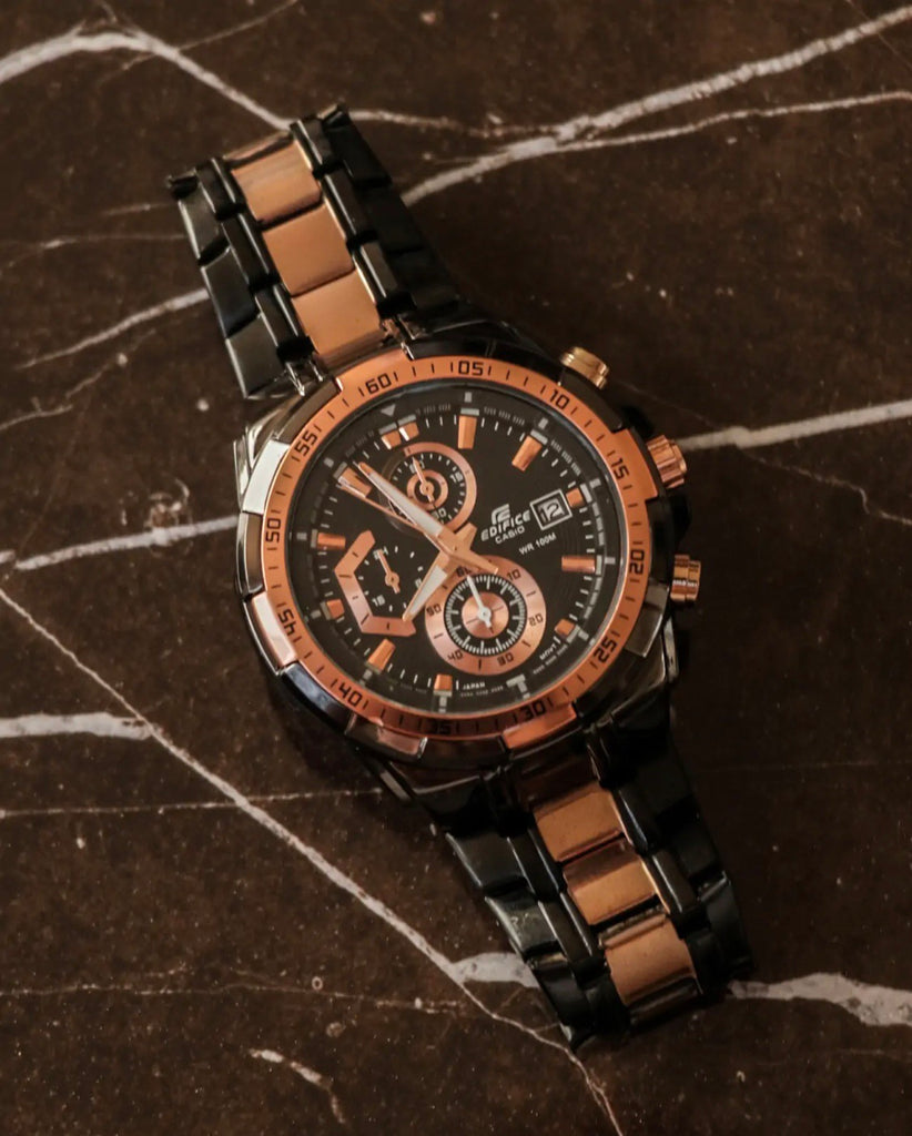 Casio Edifice WR100M Chain Men Watch – luxurysales.in